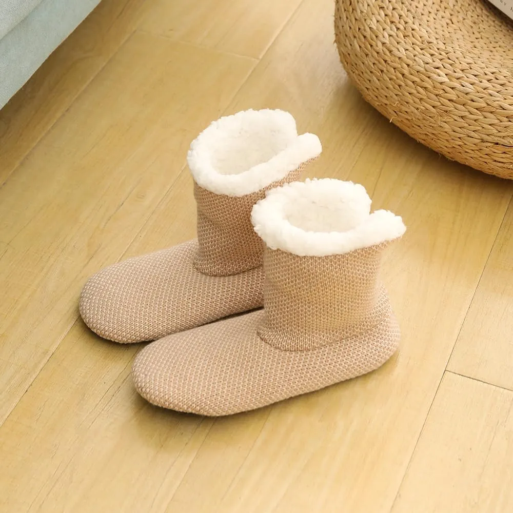 home Non slip floor socks,foot protection covers,Slippers Thick velvet,autumn and winter warm foot protection covers