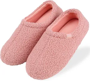 Home Slipper Memory Foam Slippers for Women Curly Fuzzy Bedroom House Shoes Non-slip Indoor Slipper Booties