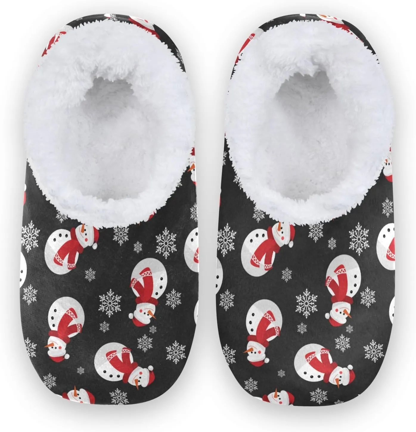 House Slippers Fuzzy Memory Foam Soft Slipper Socks for Woman Men