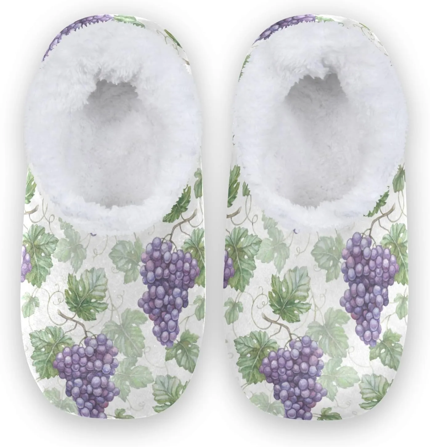 House Slippers Fuzzy Memory Foam Soft Slipper Socks for Woman Men