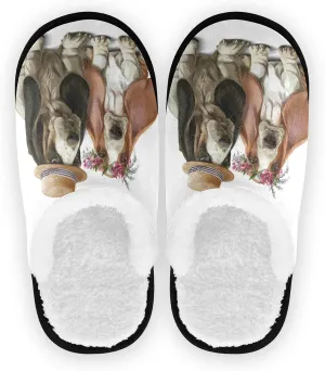 House Spa Slippers Slipper for Women Men Travel Home Slippers Soft Memory Foam Slipper Non Slip for Hotel Bedroom Shoes Slippers