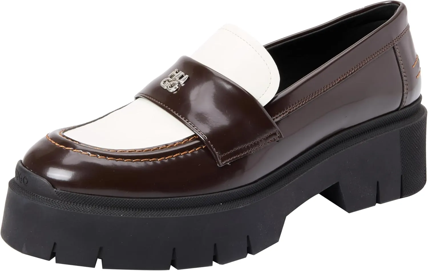 HUGO Women's Modern Loafer_Flats