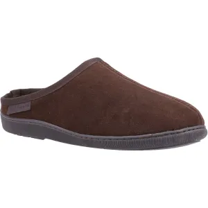 Hush Puppies Men's Ashton Slipper in Brown