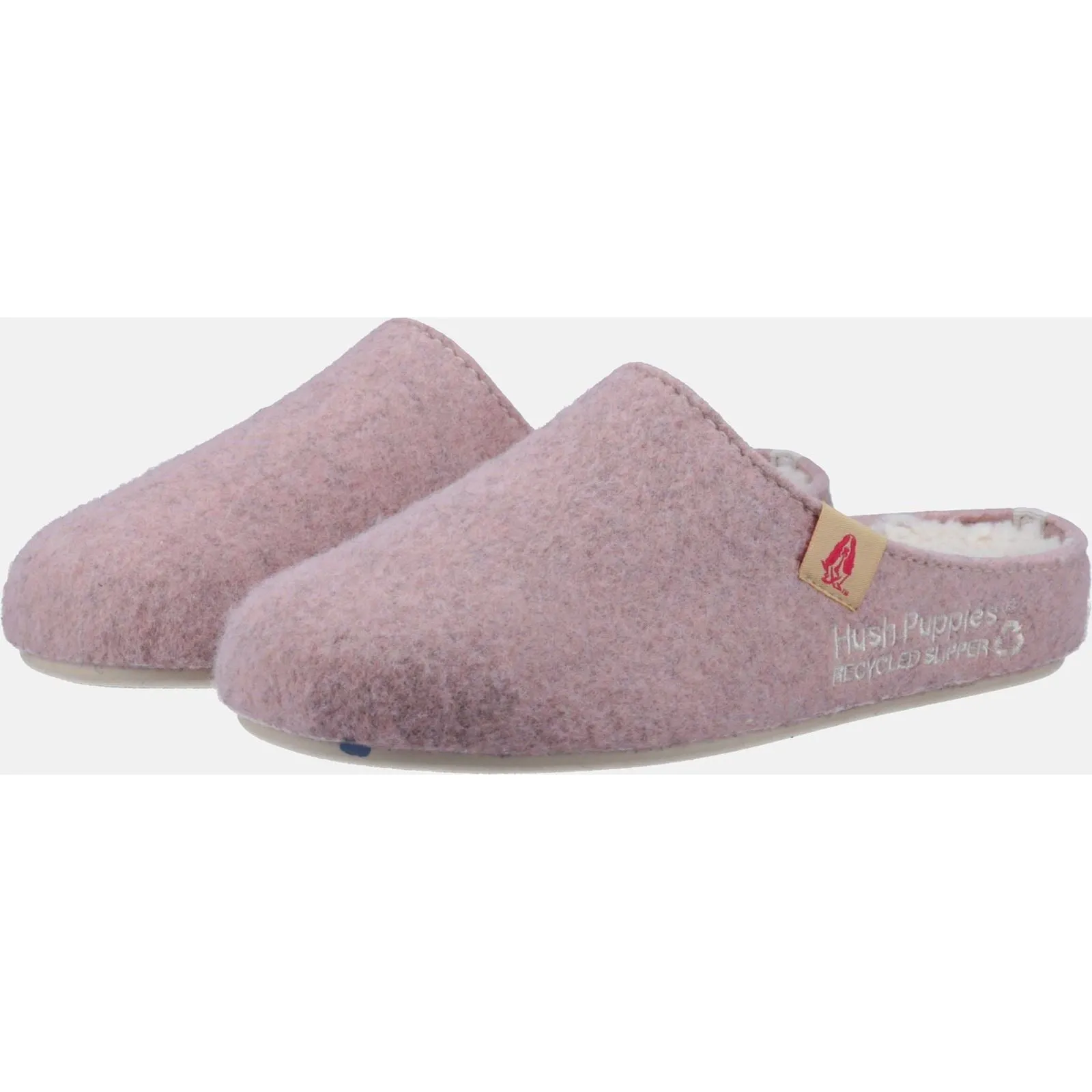 Hush Puppies The Good 90% Recycled RPET Polyester Women's Pink Slippers