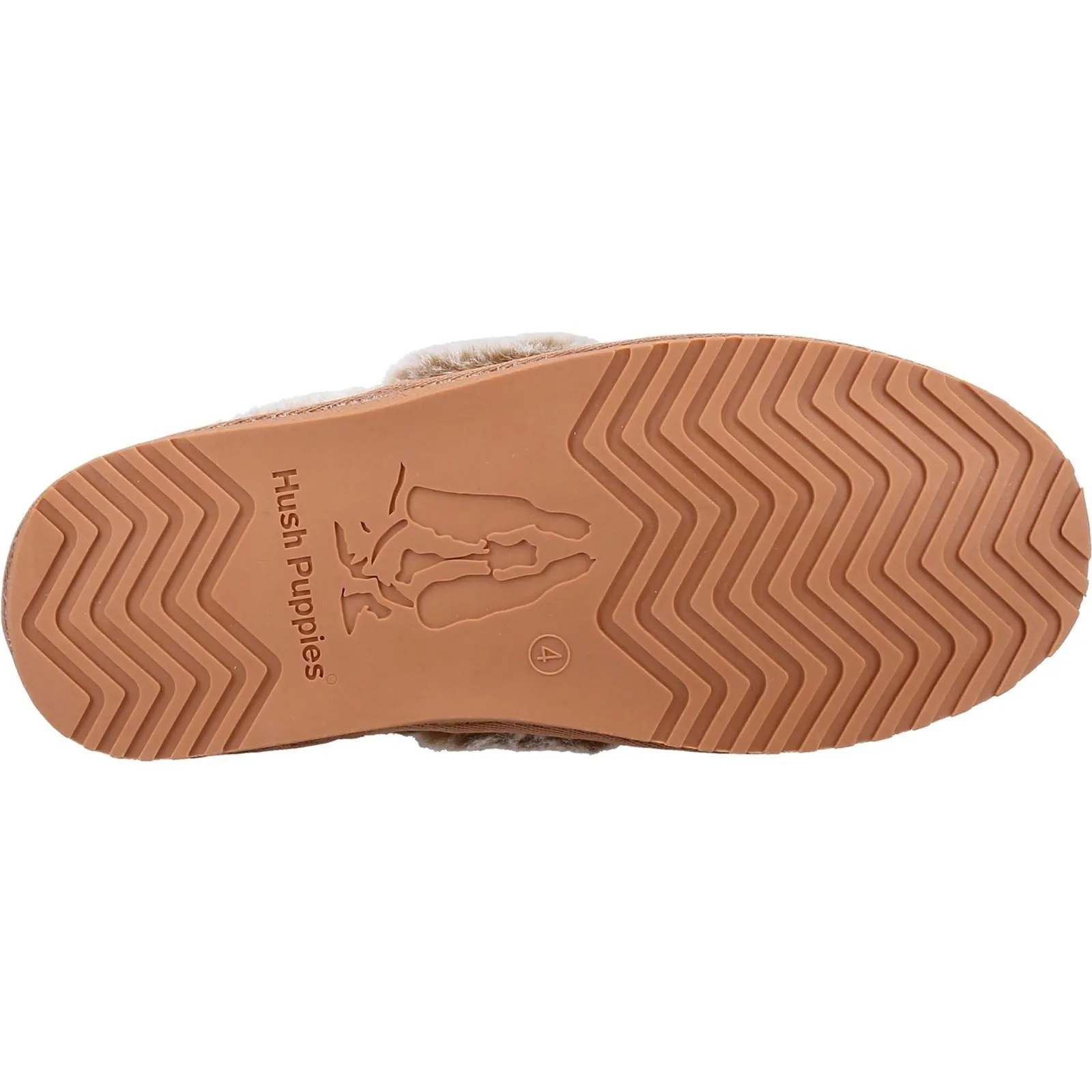 Hush Puppies Women's Ariel Slipper in Tan