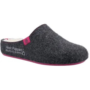 Hush Puppies Women's The Good Slipper in Charcoal