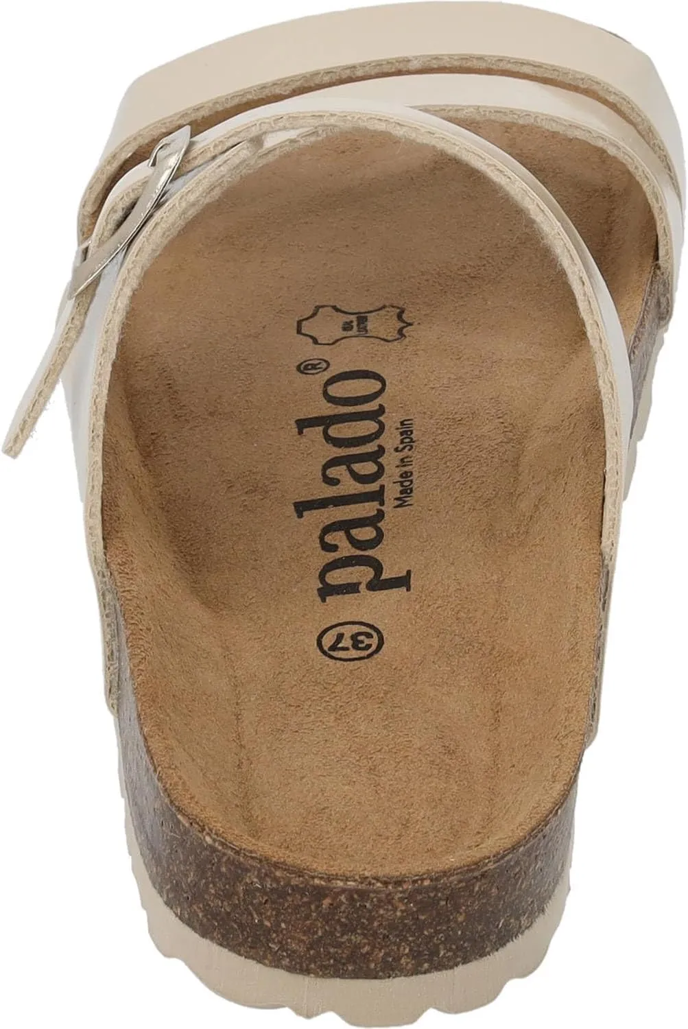 Ikaria Women's Mules - Extra Comfortable Sandals - Fashionable Slippers with Natural Cork - Made in EU - Sandals with Sole Made of Finest Natural Leather