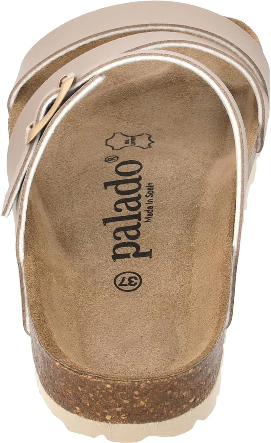 Ikaria Women's Mules - Extra Comfortable Sandals - Fashionable Slippers with Natural Cork - Made in EU - Sandals with Sole Made of Finest Natural Leather