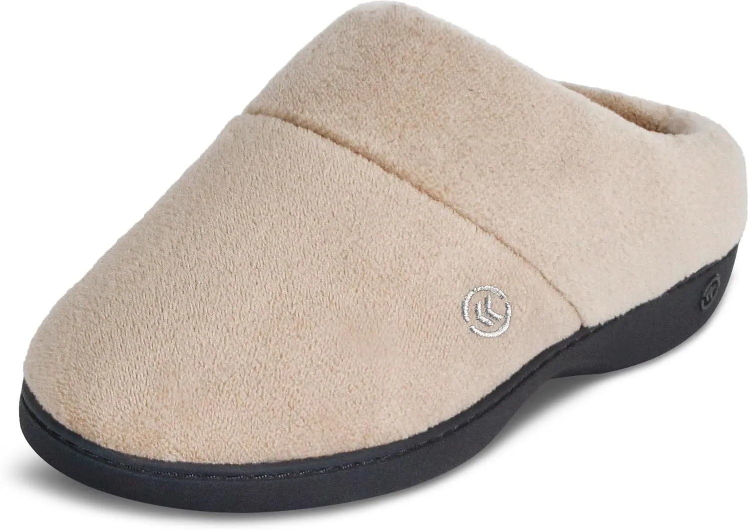 Isotoner Women's Classic Hoodback with Memory Foam Slipper