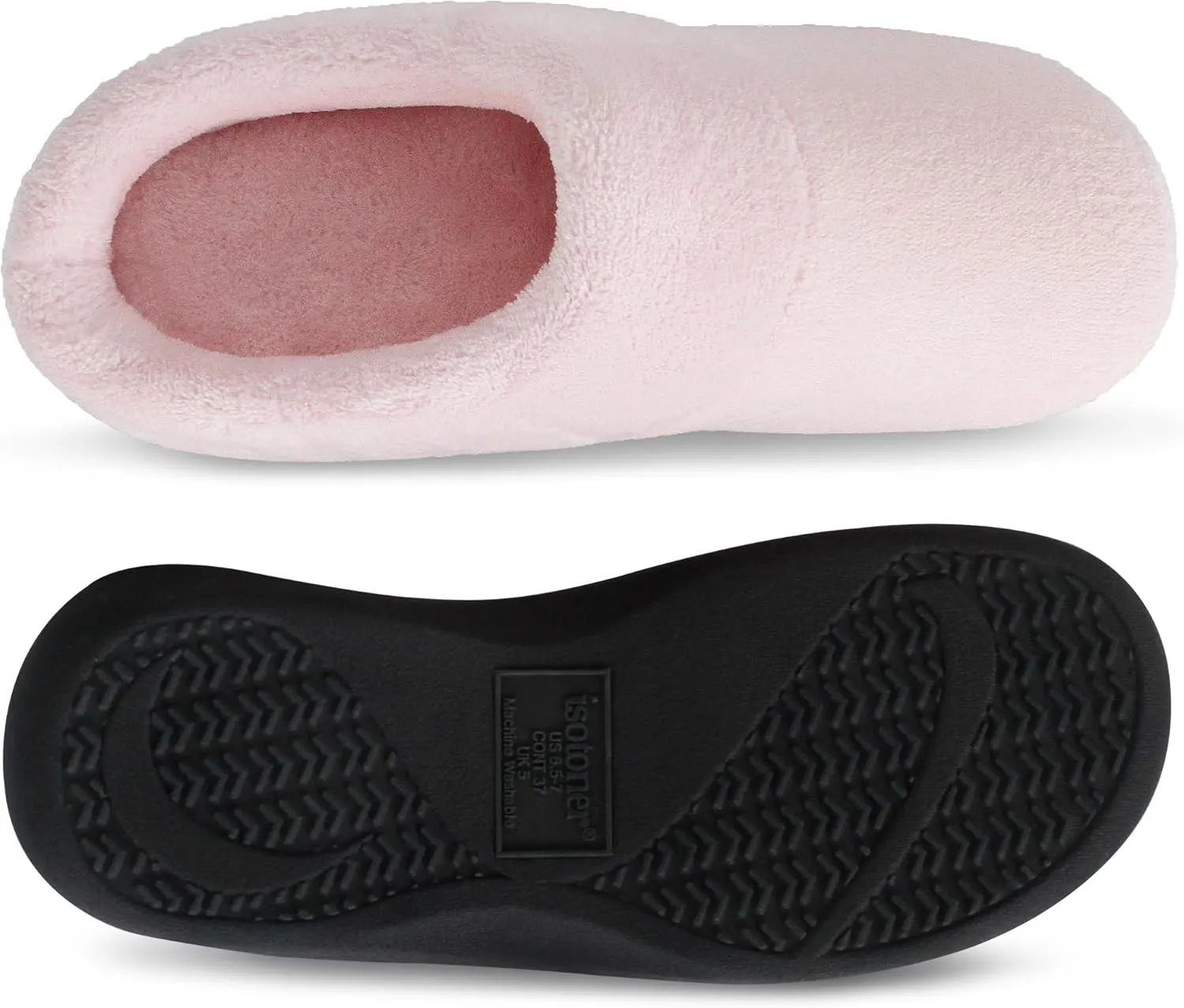 Isotoner Women's Classic Hoodback with Memory Foam Slipper