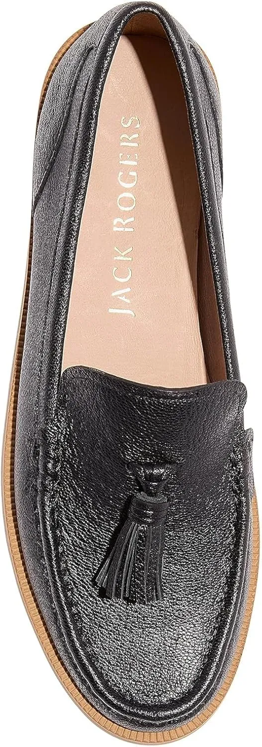 Jack Rogers Women's Hunley Tassel Loafer Leather