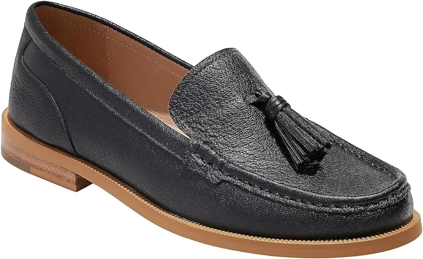 Jack Rogers Women's Hunley Tassel Loafer Leather
