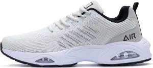 JARLIF Men's Running Shoes Athletic Cushioned Tennis Shoes Comfortable Supportive Sport Gym Jogging Sneaker