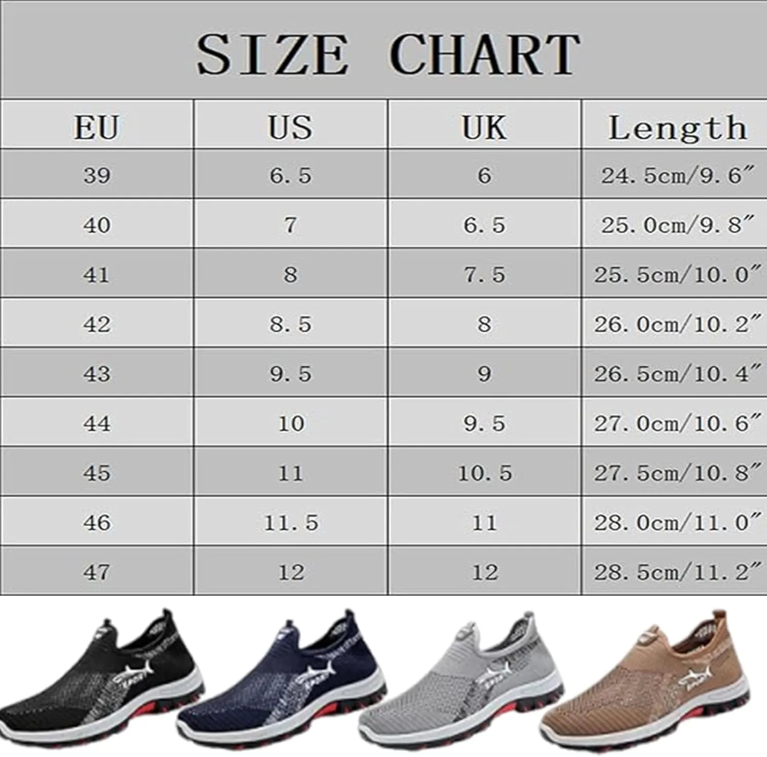 Jarv Cooling Comfort Sneaker, Atlacoast Breathable Soft Bottom Anti-Slip Slip On Walking Shoes for Men