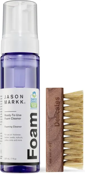 Jason Markk Shoe Cleaning Brush RTU Foam Bundles