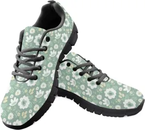 JEOCODY Women Sneakers for Running Jogging Non Slip Rubber Shoe Gym Sports Tennis Footwear