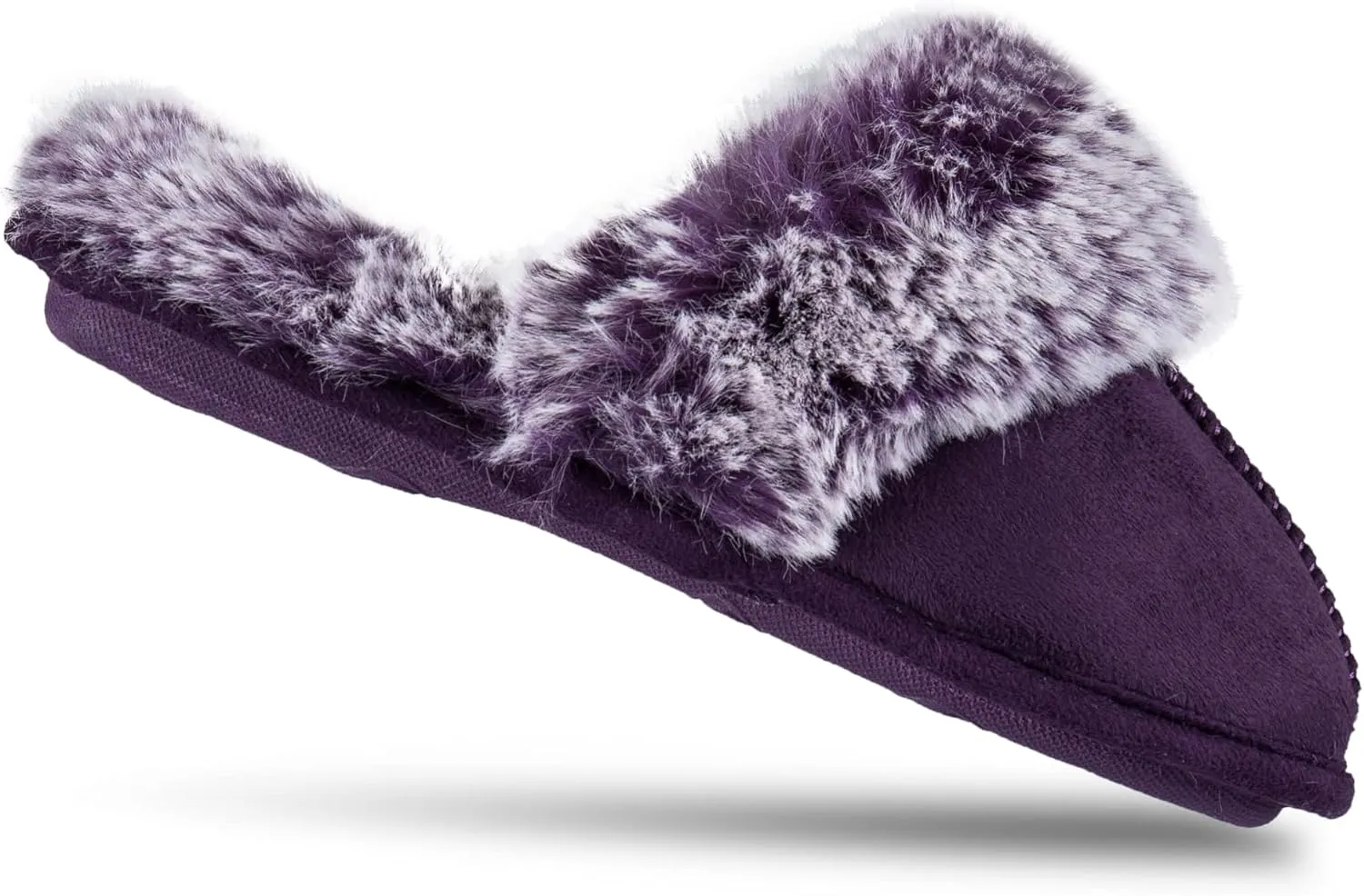 Jessica Simpson Girls Comfy Slippers - Cute Faux Fur Slip-on Shoes Memory Foam House Slipper