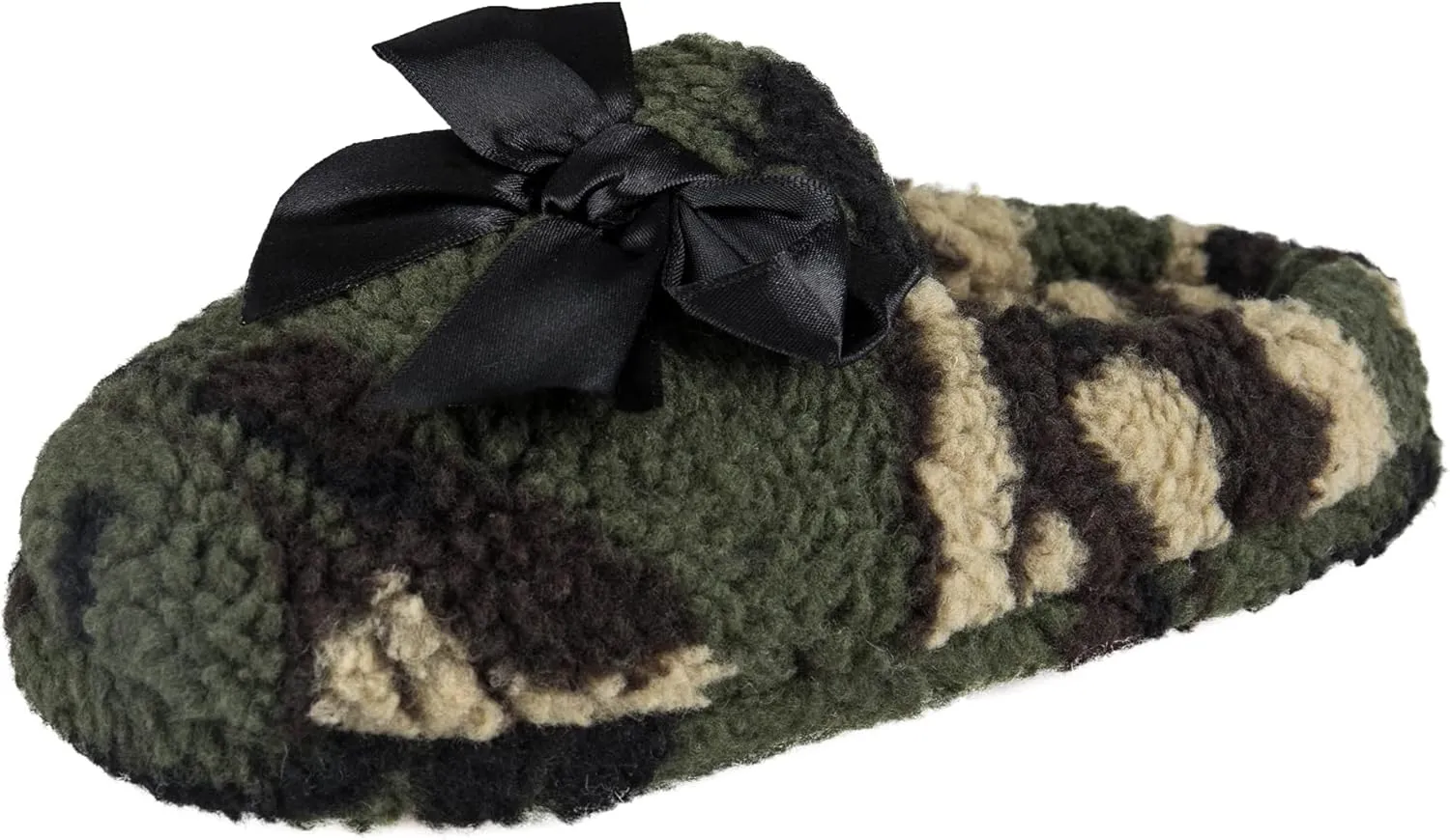 Jessica Simpson Women's Plush Marshmallow Slide on House Slipper Clog with Memory Foam