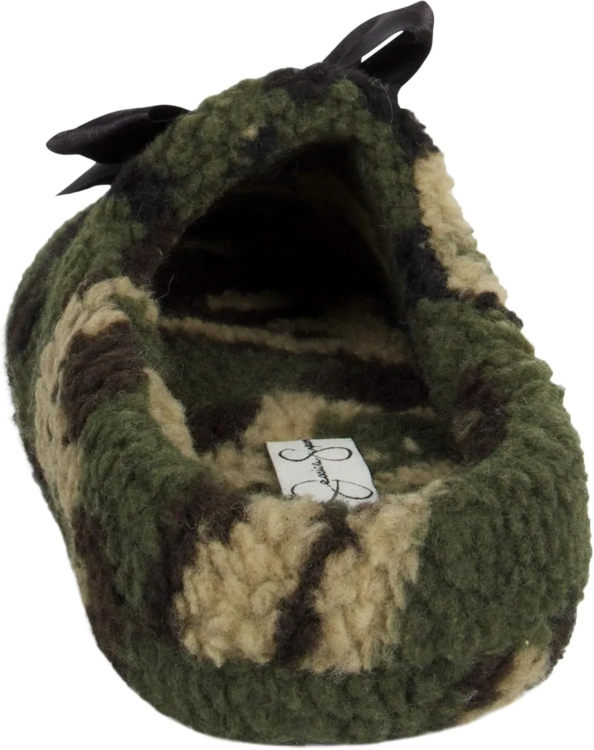 Jessica Simpson Women's Plush Marshmallow Slide on House Slipper Clog with Memory Foam