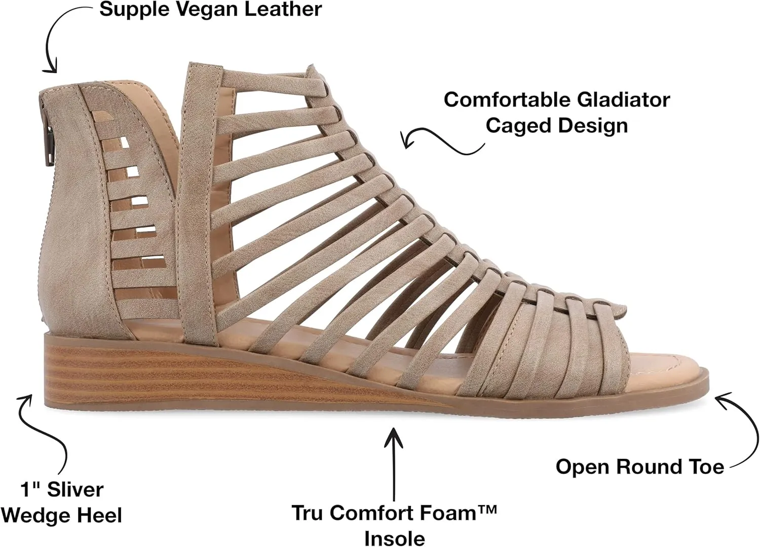 Journee Collection Women's Delilah Sandal