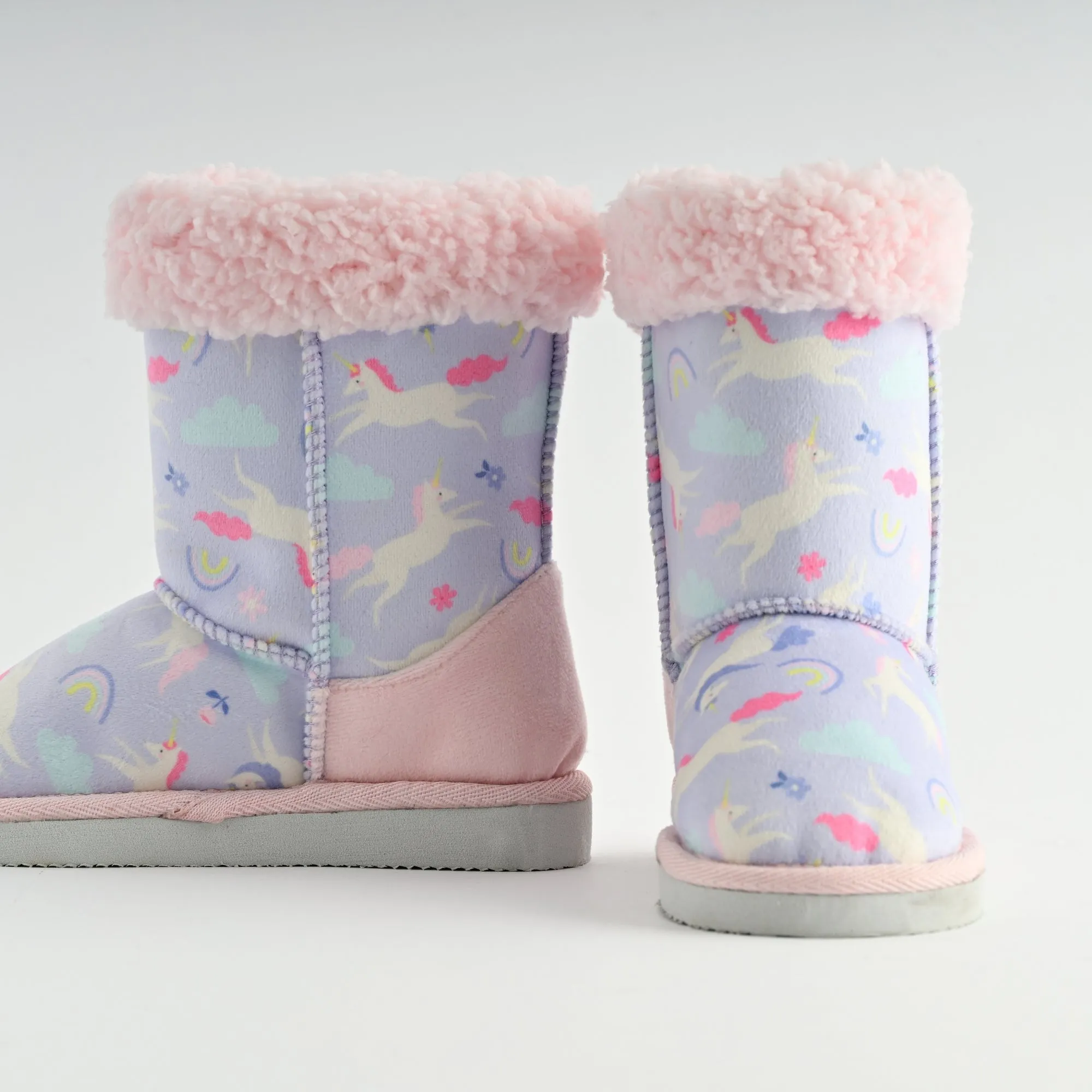 K Mini Slipper Boots - CANDY (Age 7-8)