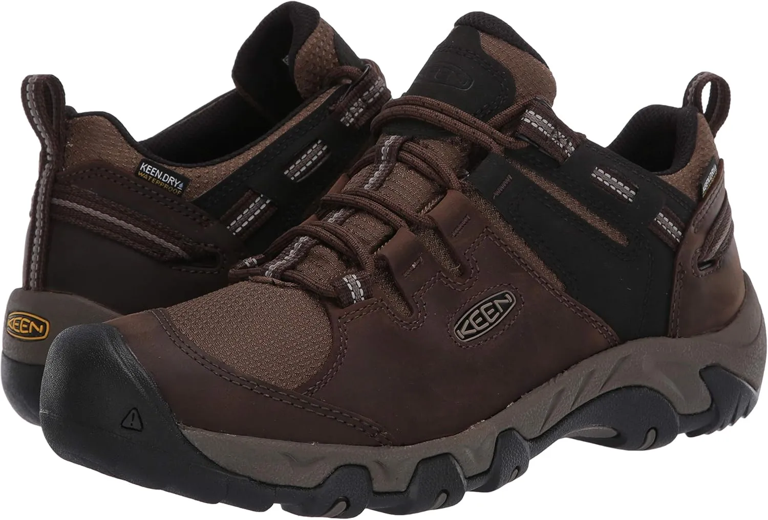 KEEN Men's Steens Low Height Waterproof Hiking Shoes