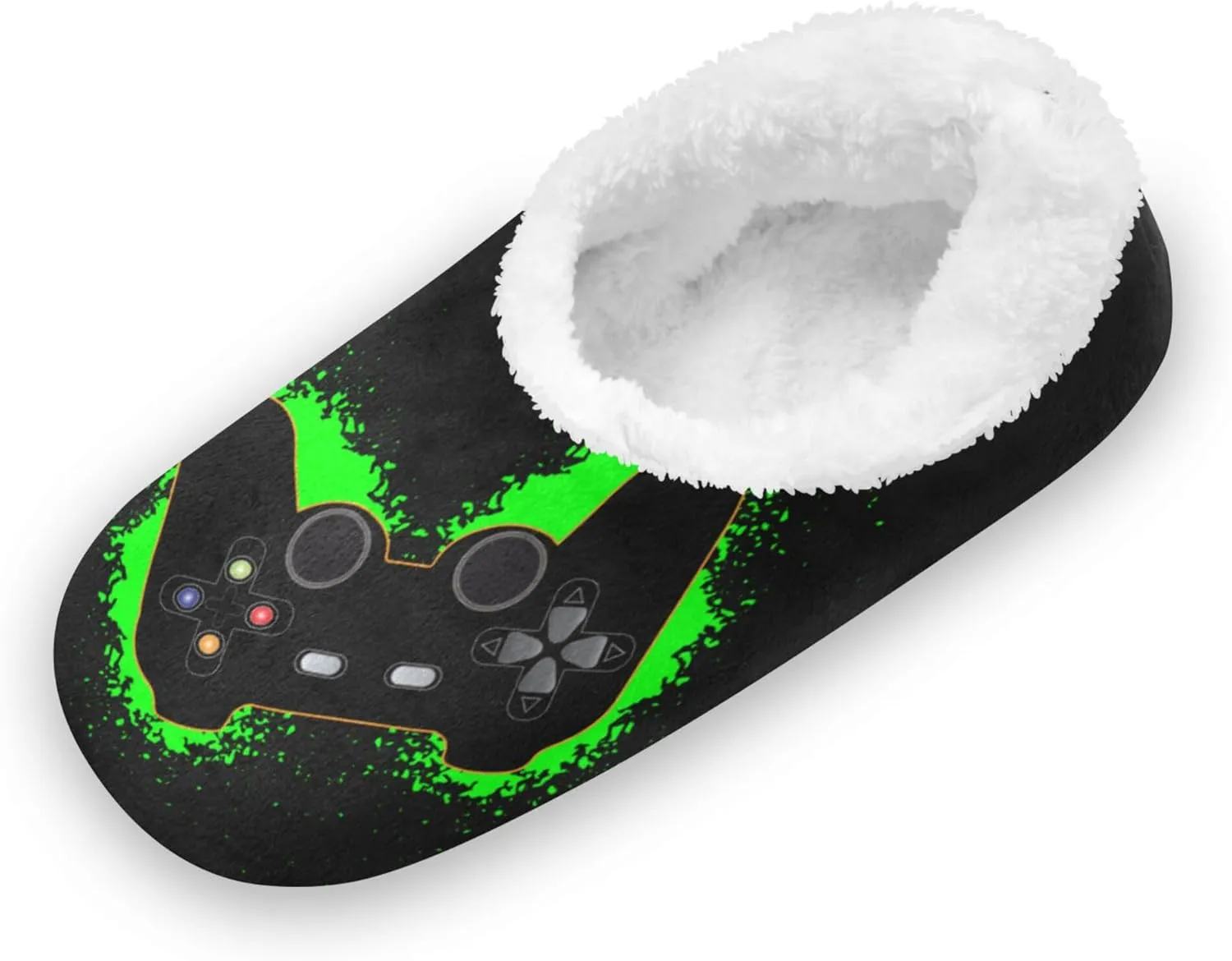 Kid's Slippers for Girls Boys, Memory Foam Anti-slip House Indoor Slipper for Home Bedroom Travel