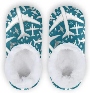 Kid's Slippers for Girls Boys, Memory Foam Anti-slip House Slippers for Home Bedroom Travel