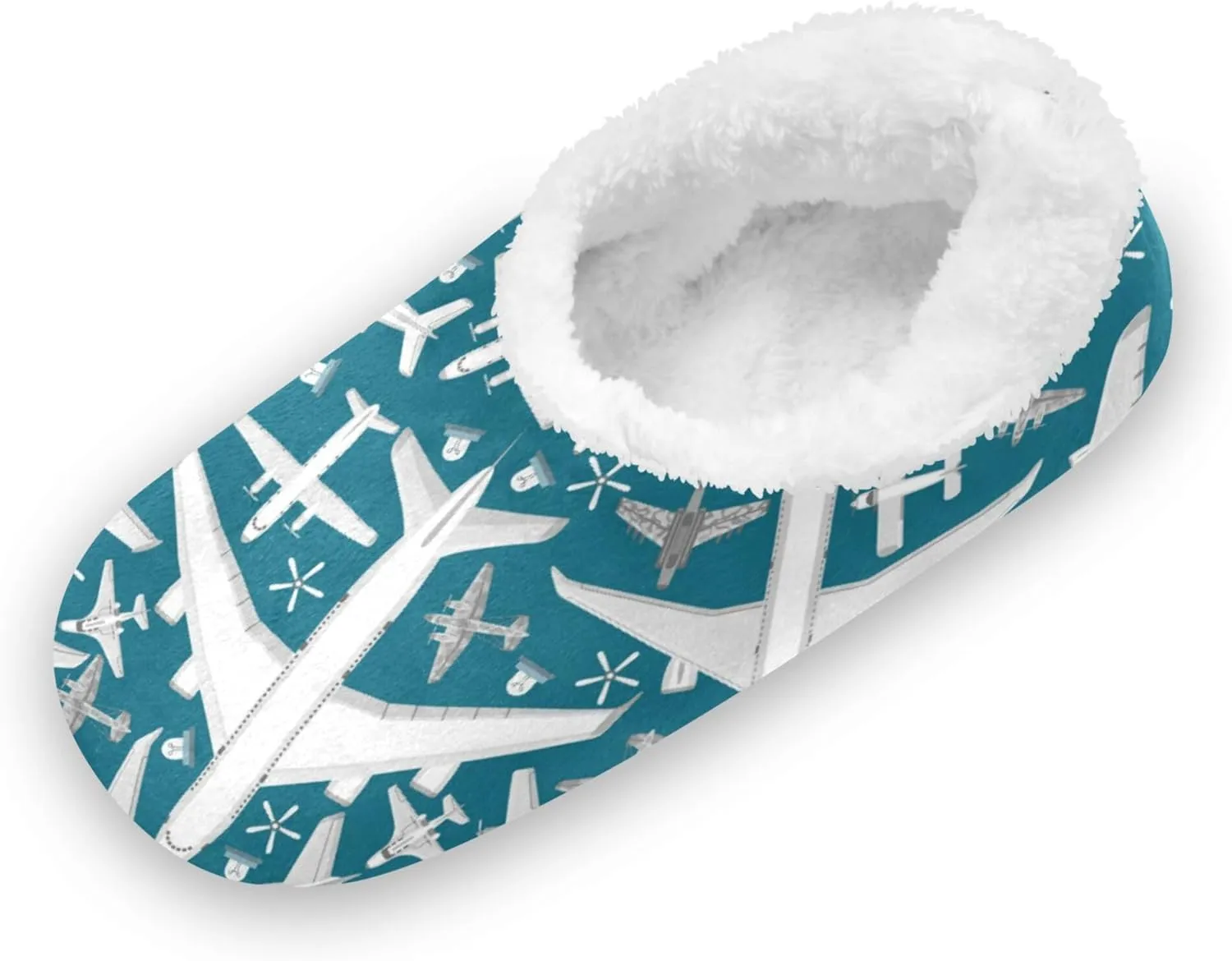 Kid's Slippers for Girls Boys, Memory Foam Anti-slip House Slippers for Home Bedroom Travel