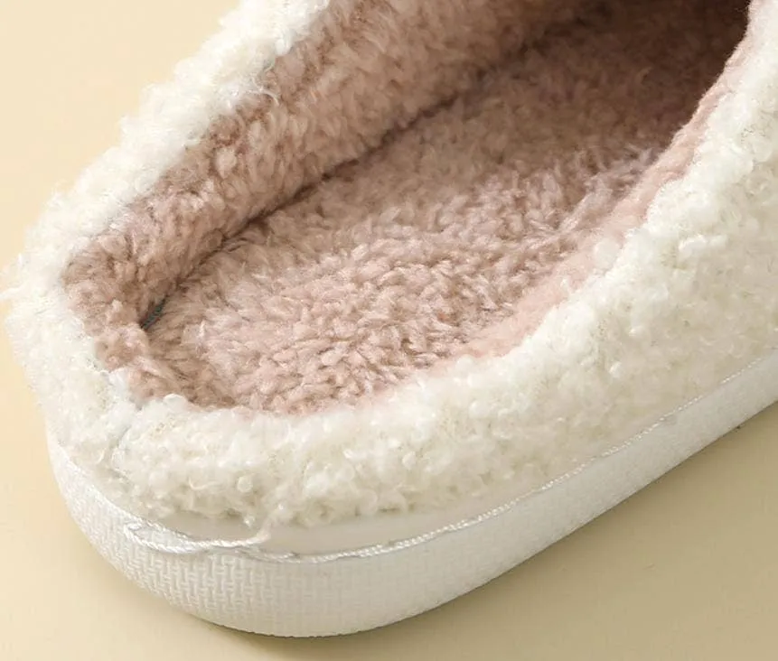 Kids Smiley Plush Slipper