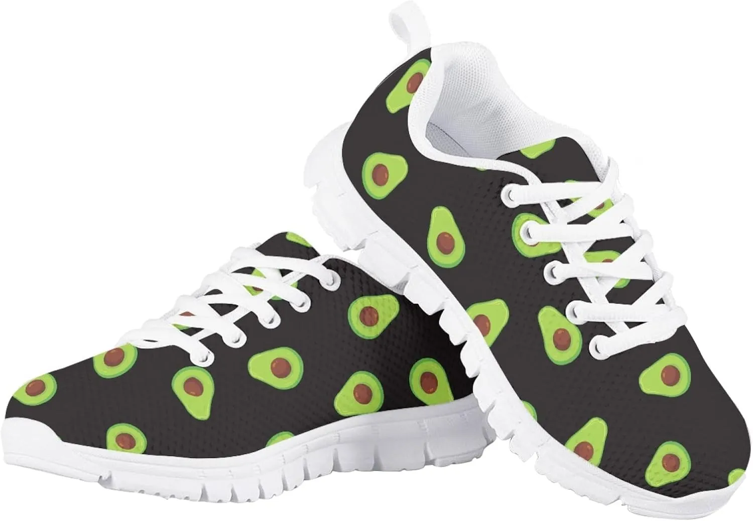 Kids Tennis Shoes Novelty Cute Print Lightweight Athletic Running Sneakers