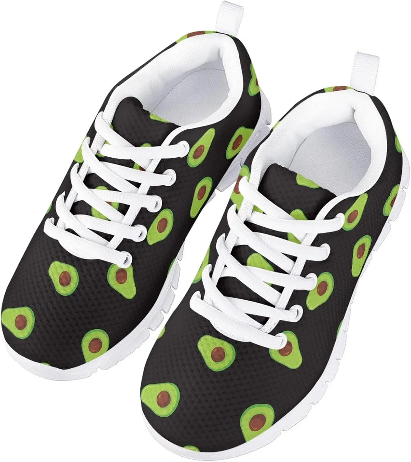 Kids Tennis Shoes Novelty Cute Print Lightweight Athletic Running Sneakers