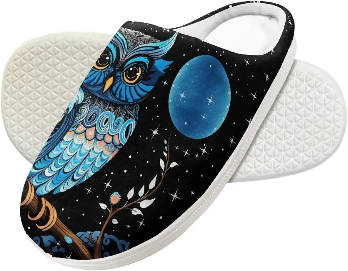 Kids Warm Plush Winter Cotton Slippers Girls Boys House Slipper Slip On Nonslip Indoor Slippers Shoes