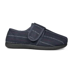Kozitoze - Mens Slipper James Navy Stripe