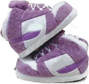 LAPRBY Sneaker Slippers Non Slip Sole Indoor House Plush Slippers Unisex Indoor Floor Cotton Shoes