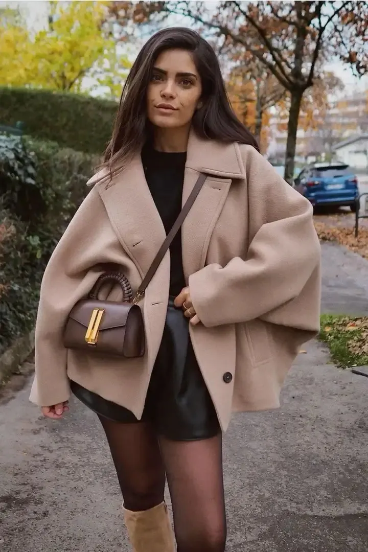 Laura - Oversized Wool Coat