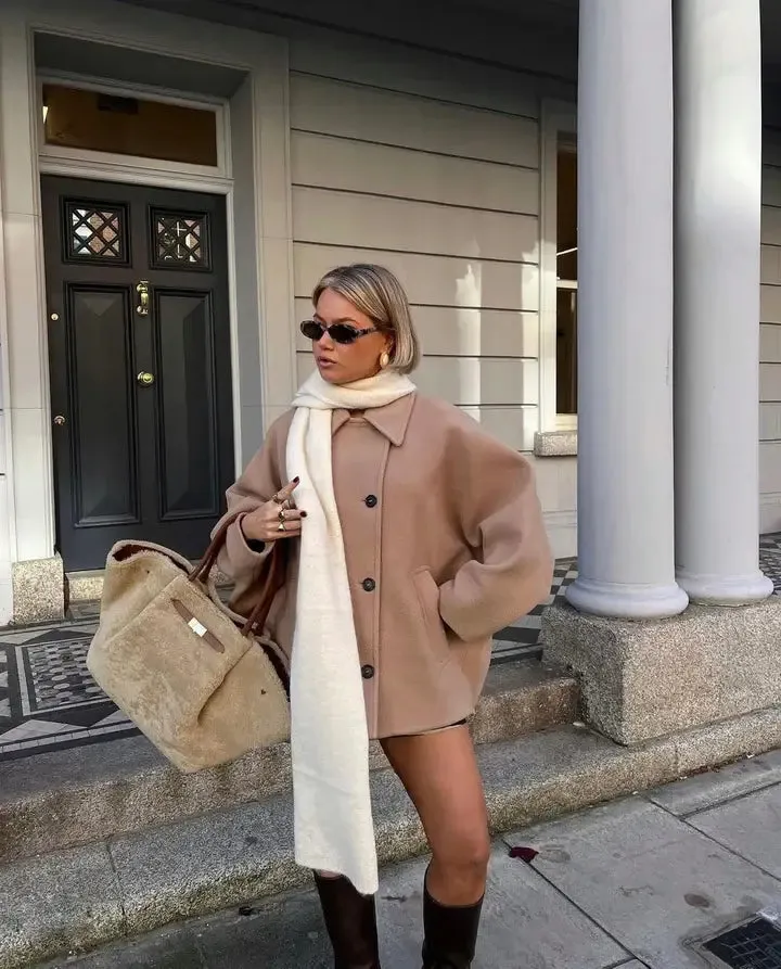 Laura - Oversized Wool Coat