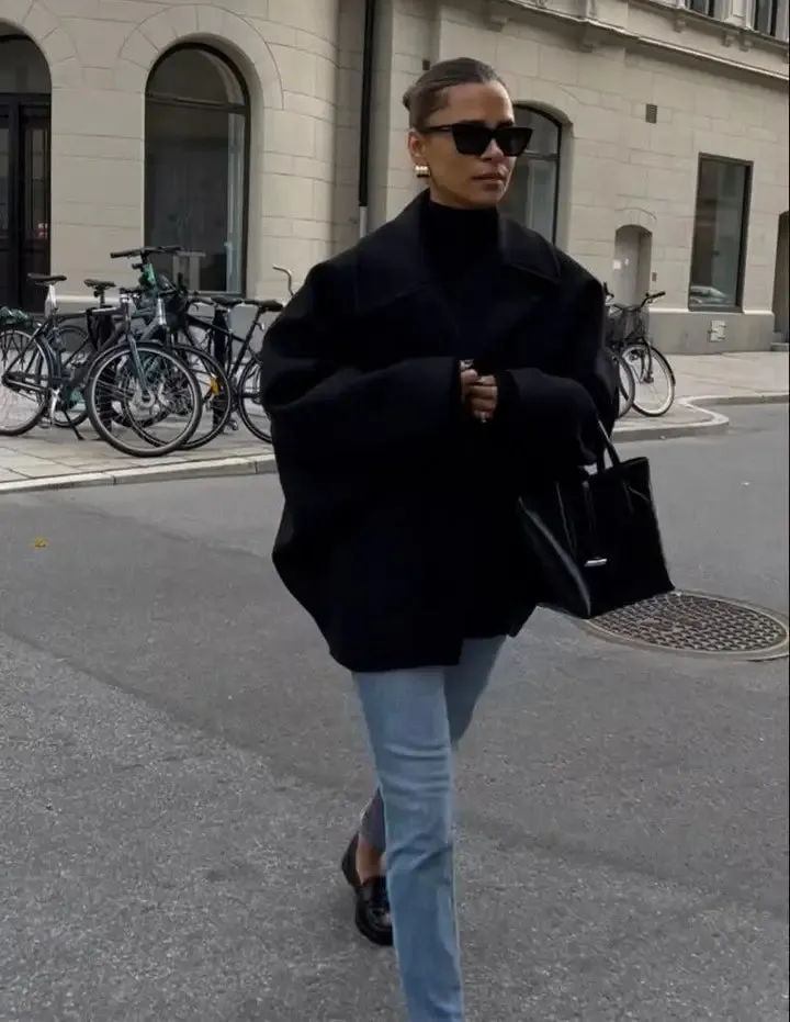 Laura - Oversized Wool Coat