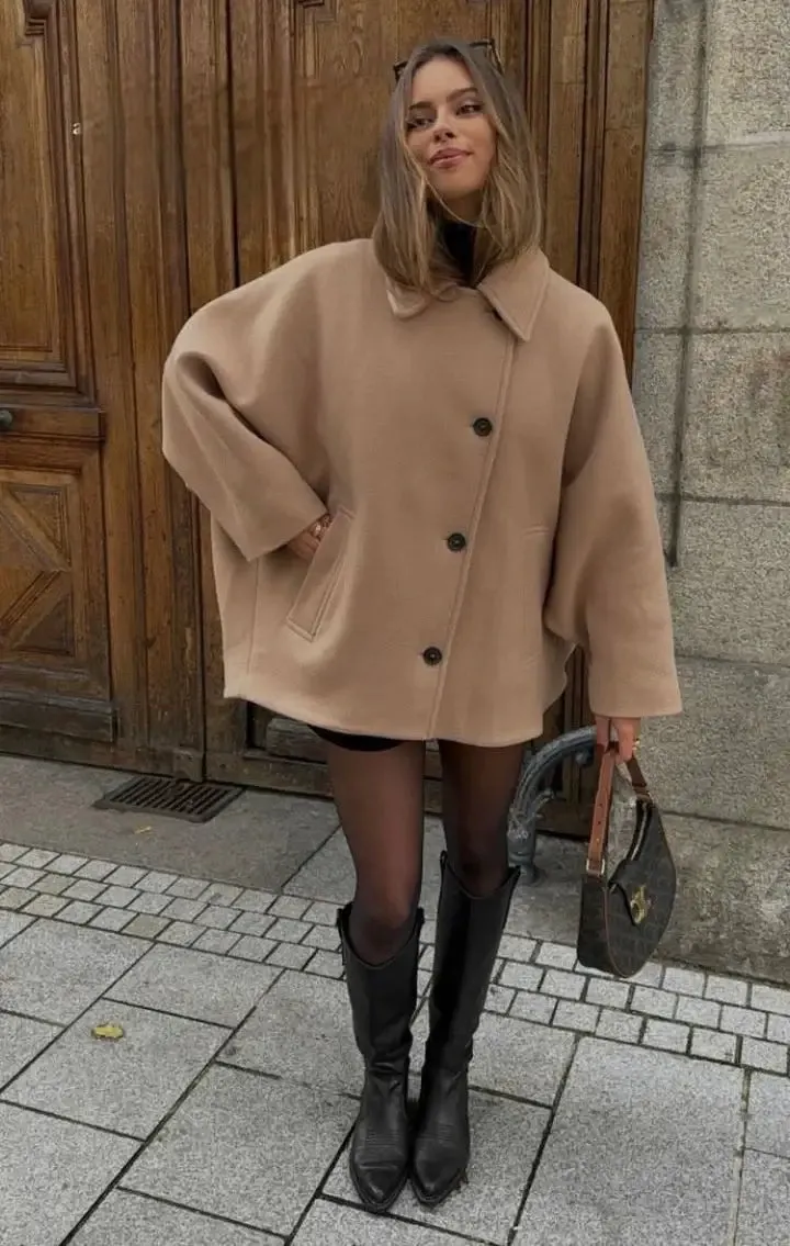 Laura - Oversized Wool Coat