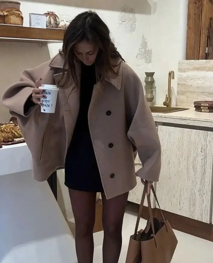 Laura - Oversized Wool Coat