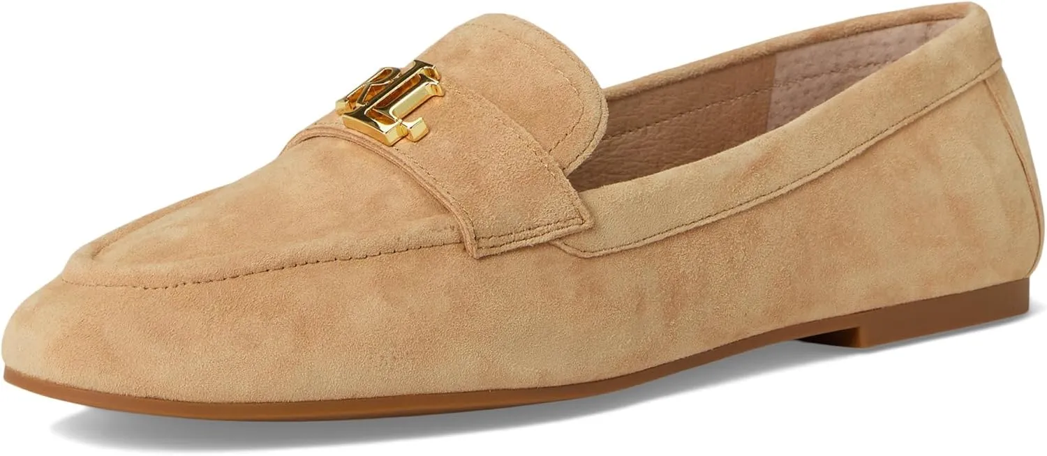 Lauren Ralph Lauren Women's Averi Iii Suede Loafer Flat