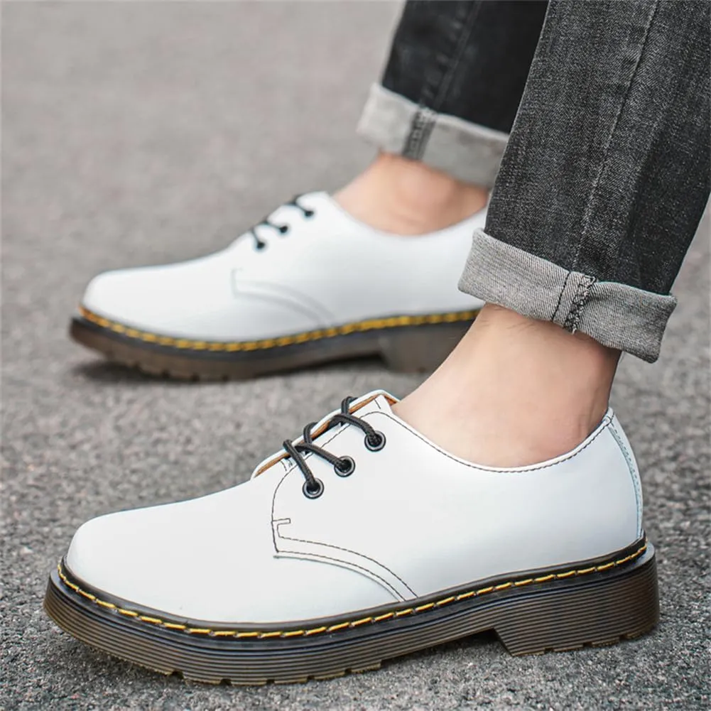 LEADER SHOW ® Men's Casual Loafer Business Shoes Lace Up Flats Dress Oxfords