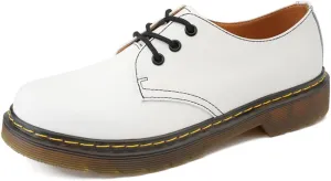 LEADER SHOW ® Men's Casual Loafer Business Shoes Lace Up Flats Dress Oxfords