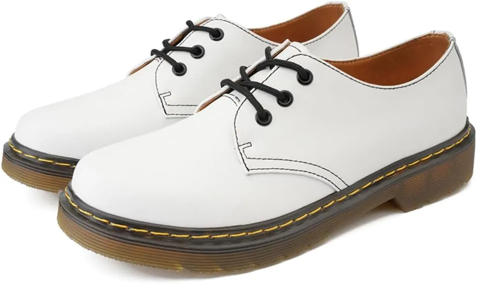 LEADER SHOW ® Men's Casual Loafer Business Shoes Lace Up Flats Dress Oxfords