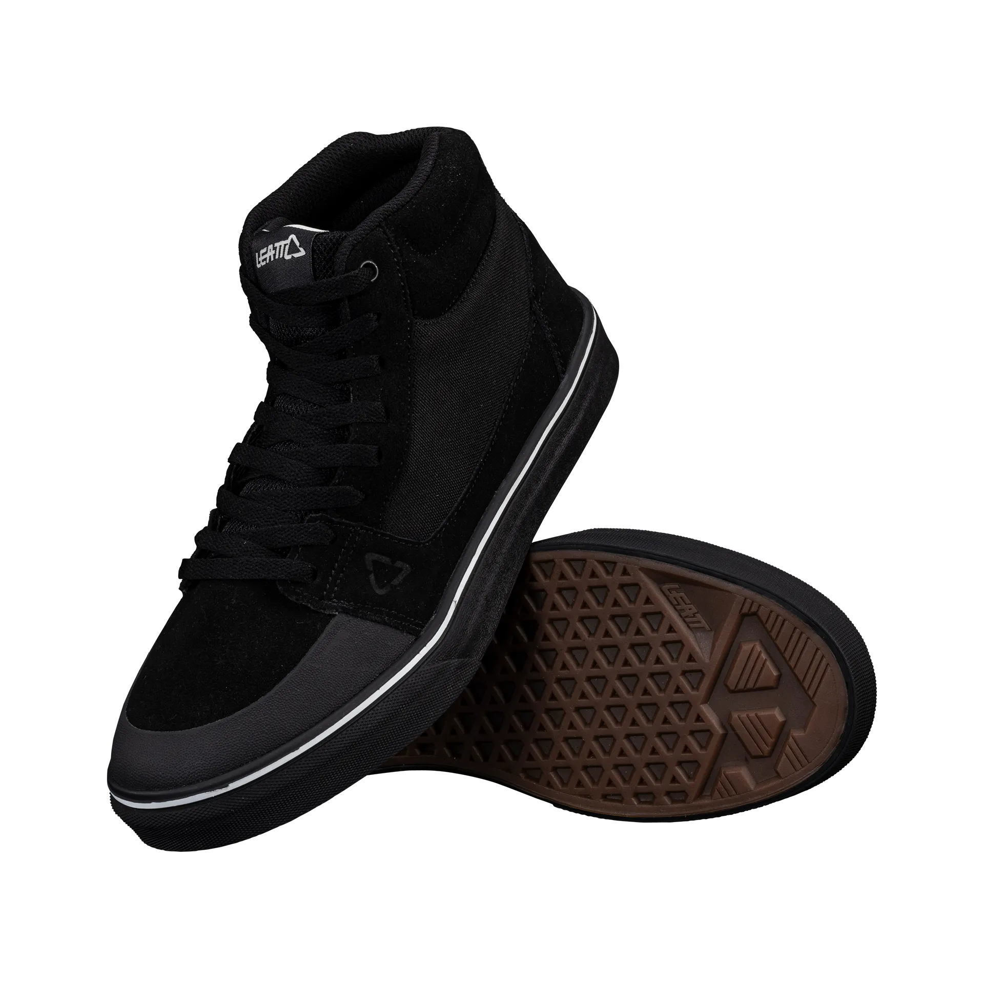 Leatt 1.0 Hi Flat Pedal Shoes - US 10.0 - Black