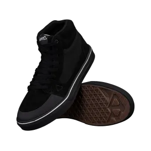Leatt 1.0 Hi Flat Pedal Shoes - US 10.0 - Black
