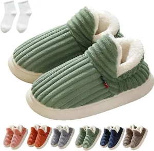 LELEBEAR Pluffi Cozy Stylish Slipper, Pluffi Slipper Booties, Winter Fuzzy Warm Lining Slippers for Women and Men