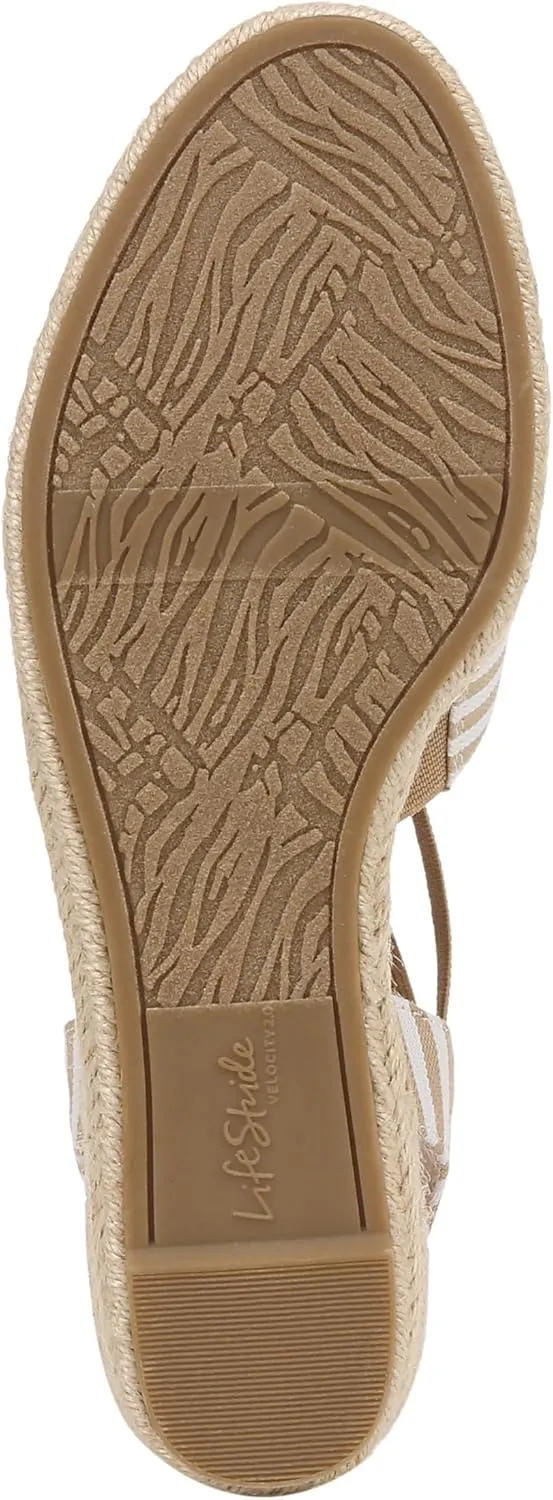 LifeStride Women's Kennedy Espadrille Wedge Sandal
