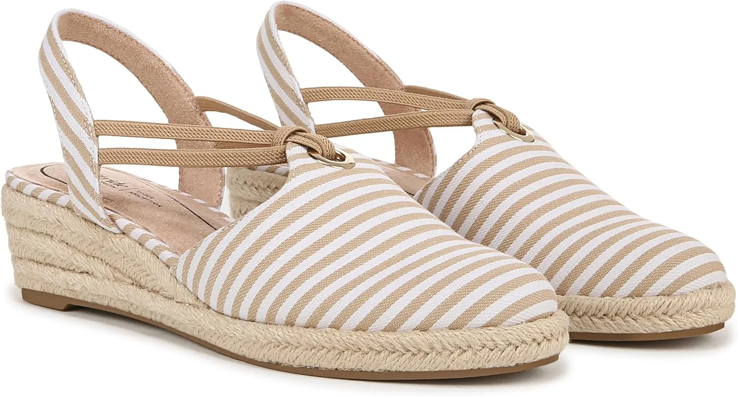 LifeStride Women's Kennedy Espadrille Wedge Sandal