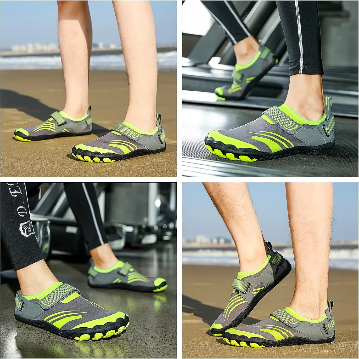 Lightweight Comfortable Water Shoes for Men Women Barefoot Quick Dry Aqua Shoes Outdoor Beach Shoes for Diving Walking Boating Swimming Surfing Yoga